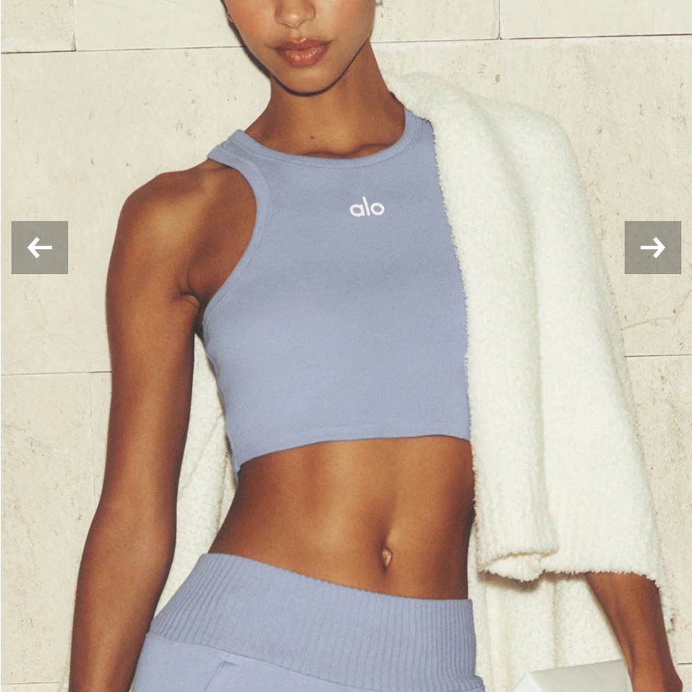 ALO Yoga Women's Lavender Sports Bra